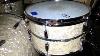 SJC Custom Drums Aged White Marine Pearl 3pc Drum Set Brand New.